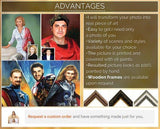 Personalized Oil Painting From Photos, handcraft art on Canvas-Show Case PGJ100762-24