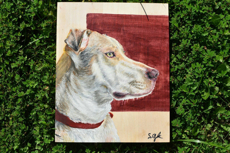 F&S Gift Store Custom pet portrait oil painting art