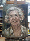 F&S Gift Store Custom portrait of men from photo-an original oil painting from photo|Portrait painting|Canvas art|gift for men