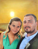 Personalized Oil Painting From Photos, handcraft art on Canvas-Show Case GJC101877-24