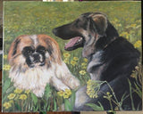 Personalized Oil Painting From Photos, handcraft art on Canvas-Show Case IEN101310-48