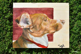 F&S Gift Store Custom animal portrait pet oil painting