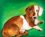 Personalized Oil Painting From Photos, handcraft art on Canvas-Show Case IGN102179-24
