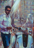 Personalized Oil Painting From Photos, handcraft art on Canvas-Show Case HOD101626-24