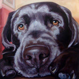 F&S Gift Store PetParade2,custom pet portrait oil painting,dog portrait,cat portrait by puci,free shipping,8x8"