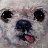 F&S Gift Store PetParade2,custom pet portrait oil painting,dog portrait,cat portrait by puci,free shipping,8x8"