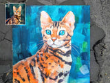 Personalized Oil Painting From Photos, handcraft art on Canvas-Show Case TGH100385-30