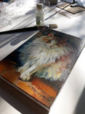 Personalized Oil Painting From Photos, handcraft art on Canvas-Show Case AFI101095-12