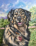 Personalized Oil Painting From Photos, handcraft art on Canvas-Show Case FHS100646-24