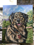 Personalized Oil Painting From Photos, handcraft art on Canvas-Show Case FHS100646-24