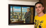 Personalized Oil Painting From Photos, handcraft art on Canvas-Show Case ITK102387-20