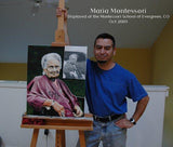 F&S Gift Store Oil Portrait Painting from Photos