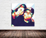 Personalized Oil Painting From Photos, handcraft art on Canvas-Show Case RJO101279-48