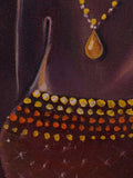 F&S Gift Store Original oil painting of a Princess Ndidi, Original canvas art, Oil painting of a girl, Custom oil paintingt, Africa princess oil art