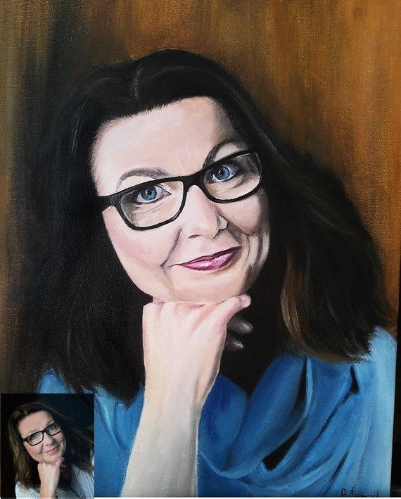 F&S Gift Store Paint by Photo/portrait painting/Painting oil painting