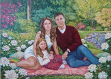 Personalized Oil Painting From Photos, handcraft art on Canvas-Show Case CAB101768-36