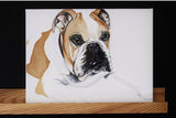 F&S Gift Store Custom pet painting, custom dog painting, custom dog portrait, custom pet portrait, dog art, custom dog oil painting