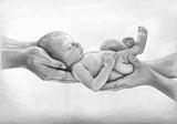 Personalized Oil Painting From Photos, handcraft art on Canvas-Show Case SSR101393-24
