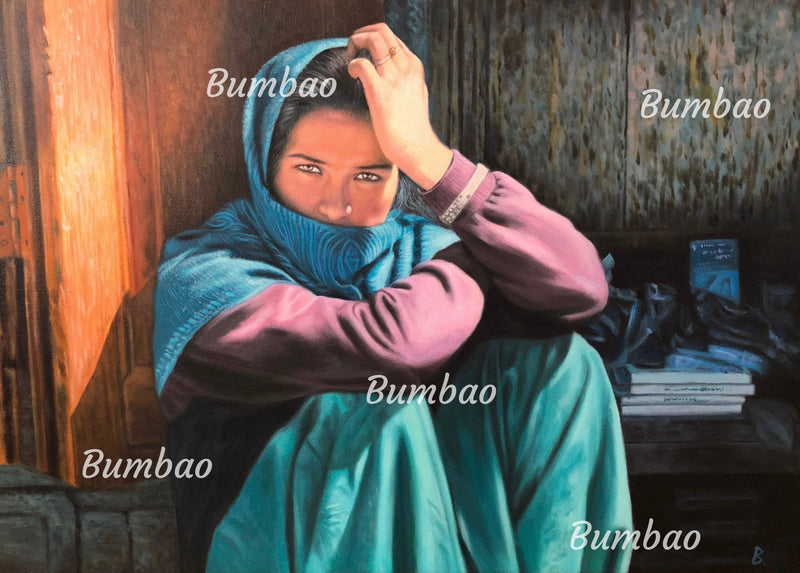 Personalized Oil Painting From Photos, handcraft art on Canvas-Show Case GPC102460-24