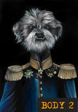 F&S Gift Store Portrait of Your Pet, Painting From Photo, Custom Portrait of Your Pet, Oil Painting, Victorian Funny Pet Cat Dog