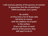 Personalized Oil Painting From Photos, handcraft art on Canvas-Show Case OKN102146-36