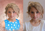 F&S Gift Store Custom Portrait Oil Art Portrait Digital Painting Custom Art Painting From Photo