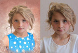 Personalized Oil Painting From Photos, handcraft art on Canvas-Show Case TPE101447-12
