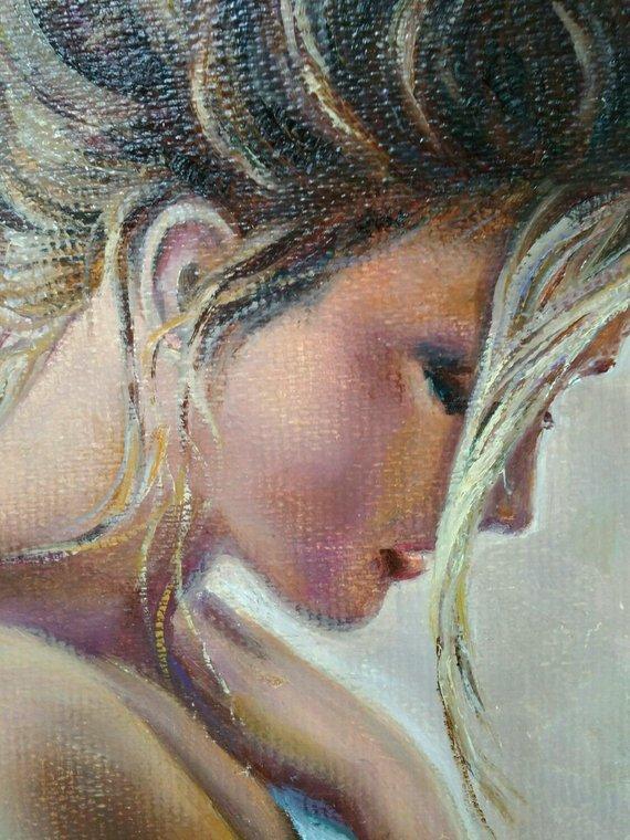 Personalized Oil Painting From Photos, handcraft art on Canvas-Show Case CMB102015-24
