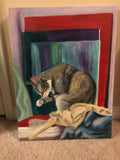 F&S Gift Store Customized Pet Portraits Acrylic on canvas original painting
