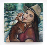 Personalized Oil Painting From Photos, handcraft art on Canvas-Show Case QJK101597-48