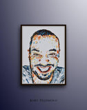 F&S Gift Store Custom Portrait 40" original handmade oil painting on canvas by Koby Feldmos