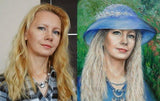 Personalized Oil Painting From Photos, handcraft art on Canvas-Show Case DSL102076-20