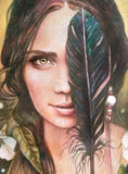 Personalized Oil Painting From Photos, handcraft art on Canvas-Show Case JKL102615-24