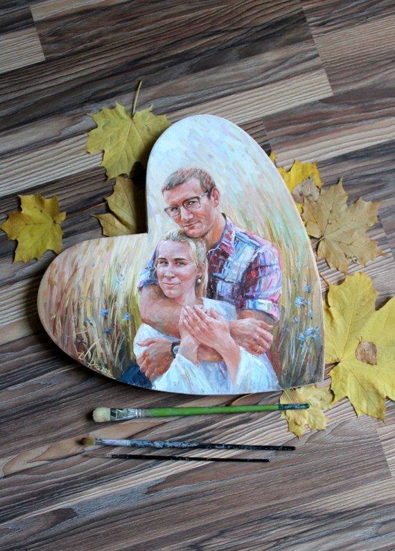 Personalized Oil Painting From Photos, handcraft art on Canvas-Show Case OLK101759-48