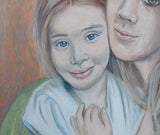 F&S Gift Store Custom Oil Painting female,Male,Mum, Dad Aunt,daughter,son, grandson Commission painted 12 x 16 inch Canvas Fine Art Painting, frameless
