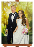 Personalized Oil Painting From Photos, handcraft art on Canvas-Show Case KIJ101776-48