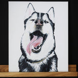 Personalized Oil Painting From Photos, handcraft art on Canvas-Show Case GIF101044-20