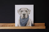 Personalized Oil Painting From Photos, handcraft art on Canvas-Show Case GIF101044-20