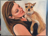 Personalized Oil Painting From Photos, handcraft art on Canvas-Show Case MJO100955-48