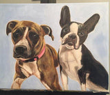 Personalized Oil Painting From Photos, handcraft art on Canvas-Show Case MJO100955-48