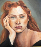 Personalized Oil Painting From Photos, handcraft art on Canvas-Show Case QSH102530-24
