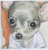 F&S Gift Store Pet Portrait "Dog?" Original Oil 6x6 dog portrait, custom painting sample, dog art, pet memorial painting, pet painting, oil painting
