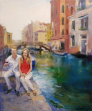 F&S Gift Store Personalized gift, Couple portrait, Custom oil painting portrait, Photo to painting canvas, Photo to canvas, Order portrait on canvas