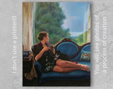 Personalized Oil Painting From Photos, handcraft art on Canvas-Show Case ODO100302-36