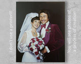 Personalized Oil Painting From Photos, handcraft art on Canvas-Show Case TTS102603-20