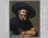 Personalized Oil Painting From Photos, handcraft art on Canvas-Show Case SJG102088-12