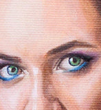F&S Gift Store Portrait from photo custom personalized original oil painting 12x16 inches
