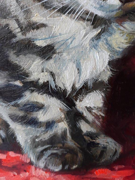 Personalized Oil Painting From Photos, handcraft art on Canvas-Show Case RFO100818-12