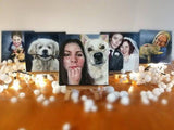 Personalized Oil Painting From Photos, handcraft art on Canvas-Show Case GDI102158-20