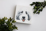 F&S Gift Store Mini Pet Portrait, pet painting, mini pet painting, small pet portrait, small pet painting, pet painting custom, custom pet portrait, gift